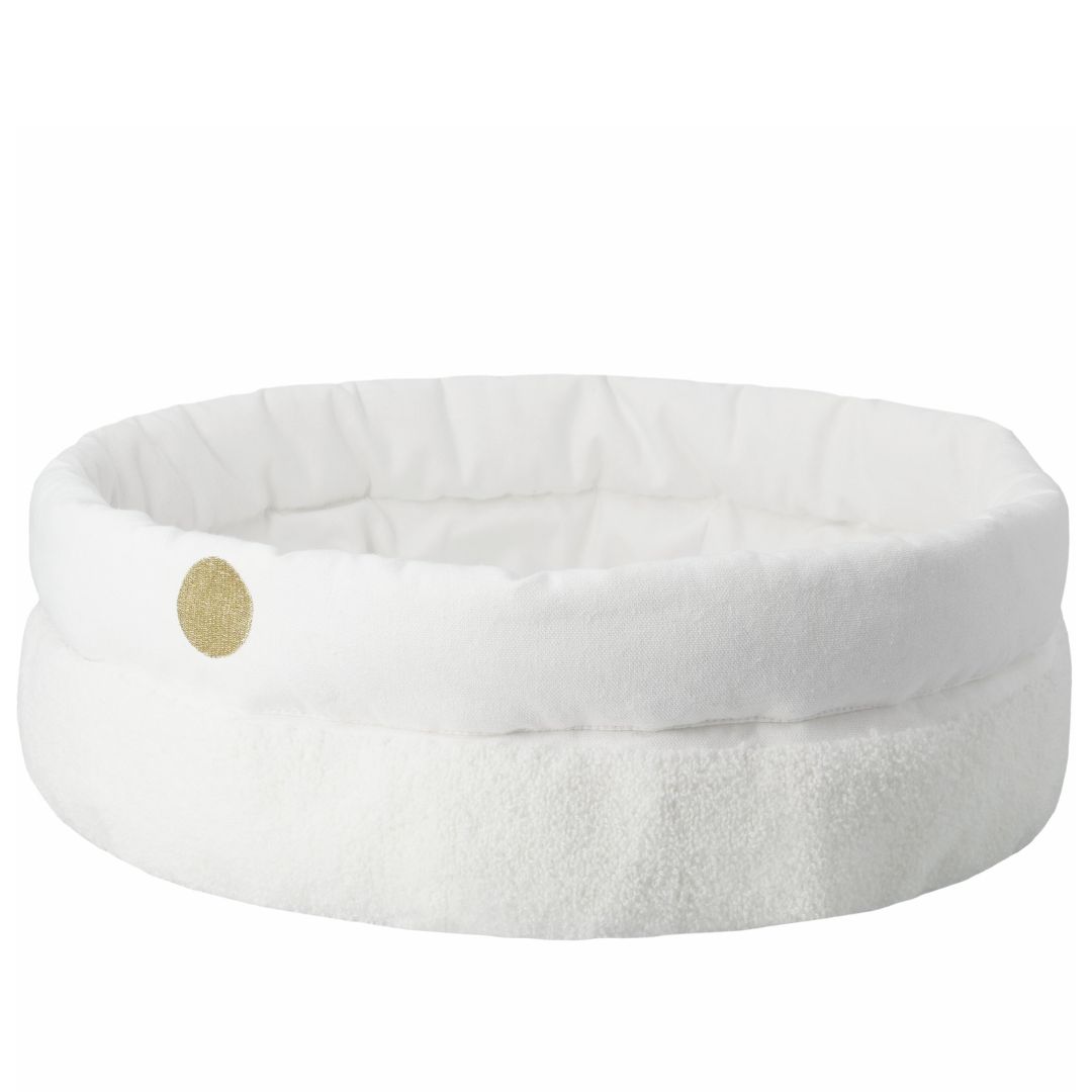 Eleganter Aufbewahrungskorb Schneelandschaft von räder aus der Kollektion Schneeball, Ø 40 cm