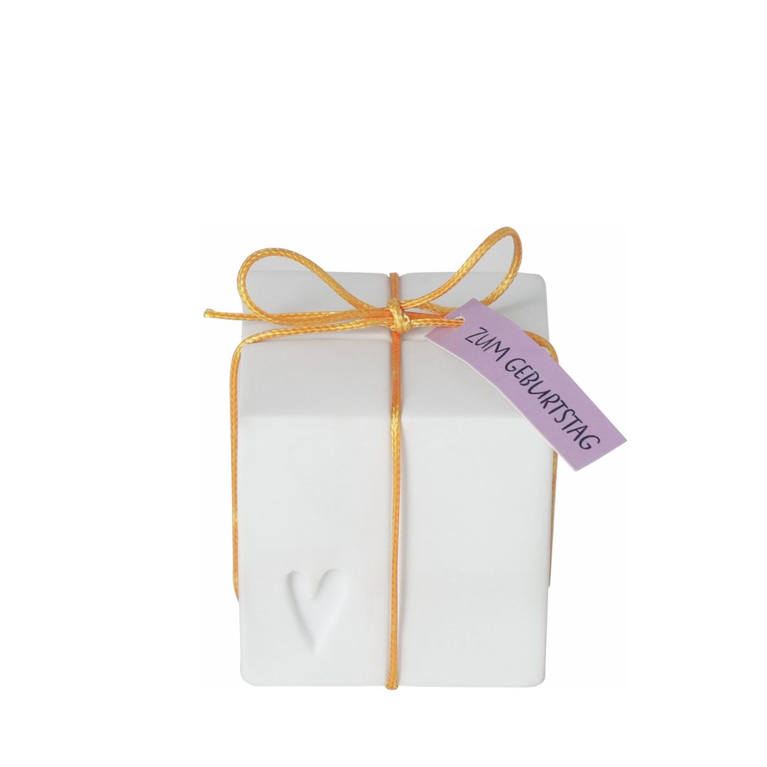 LED Lichtbotschaft "Zum Geburtstag" Geschenk, Zubehör, Tasche, Handtasche