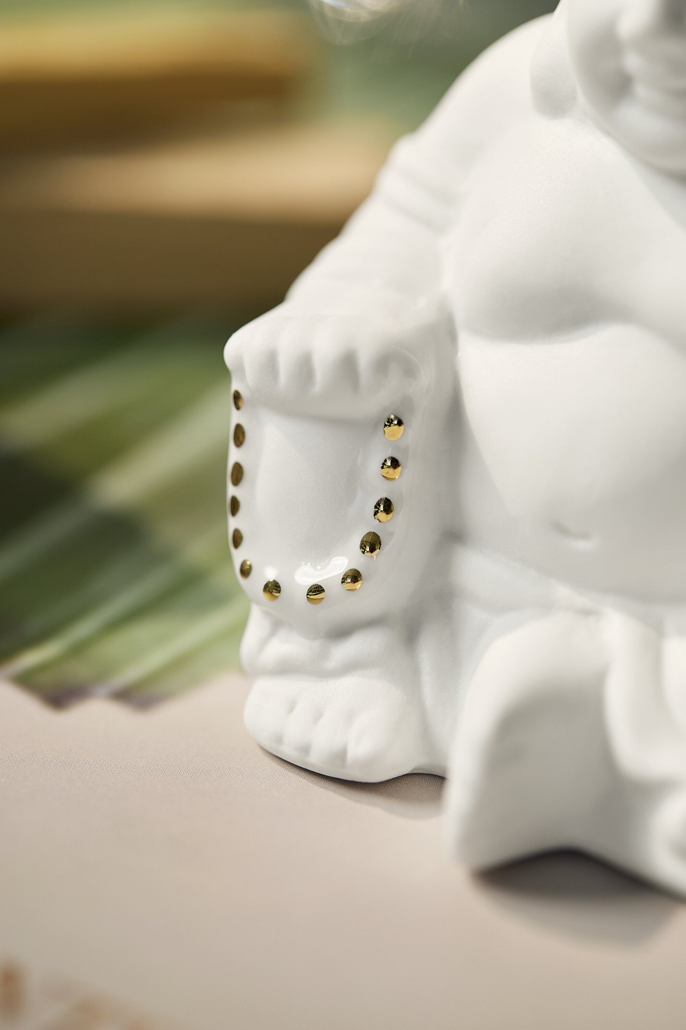 porzellan, weiß, strass, verziert, figur