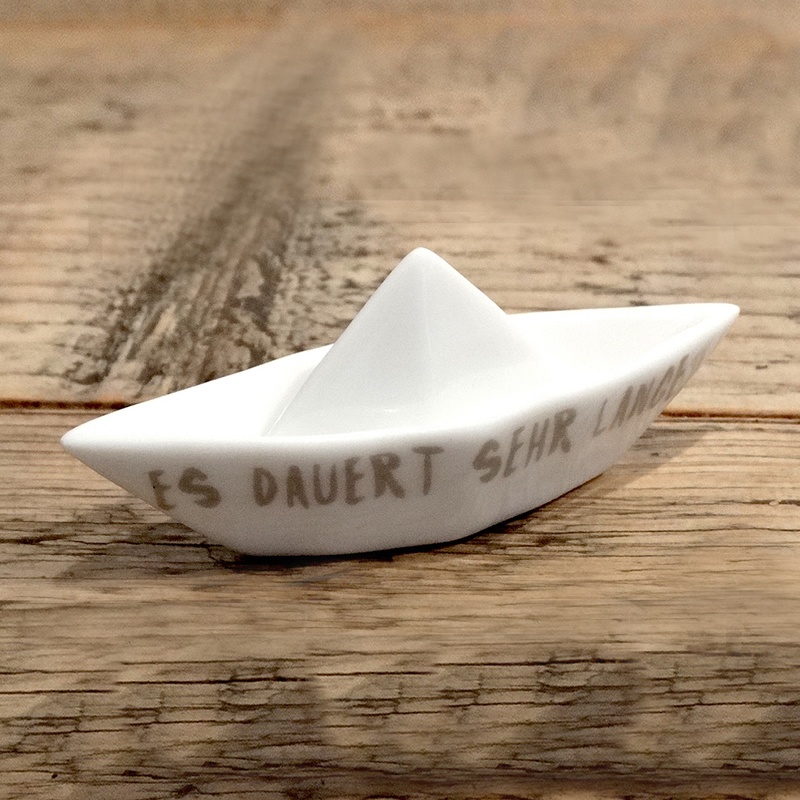 Kleines Traumboot "Es dauert sehr lange"