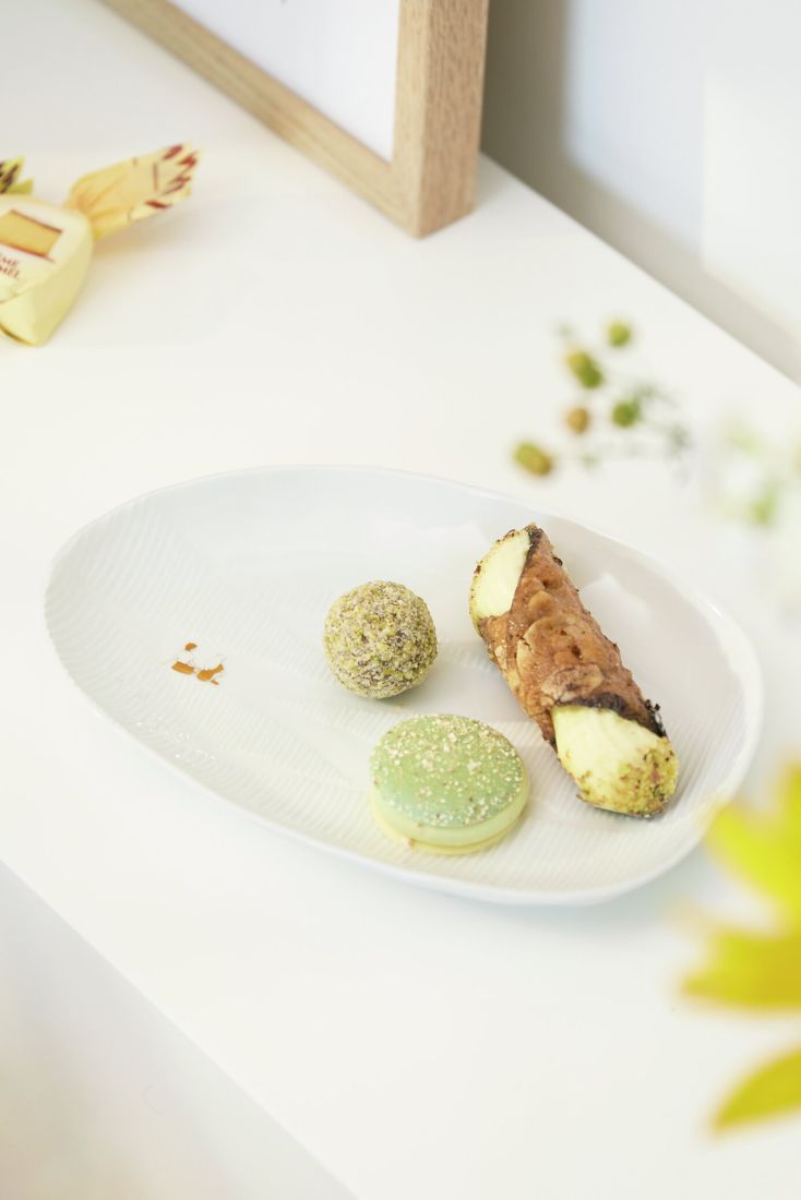 Essen, Präsentation des Essens, Teller, Süßigkeiten