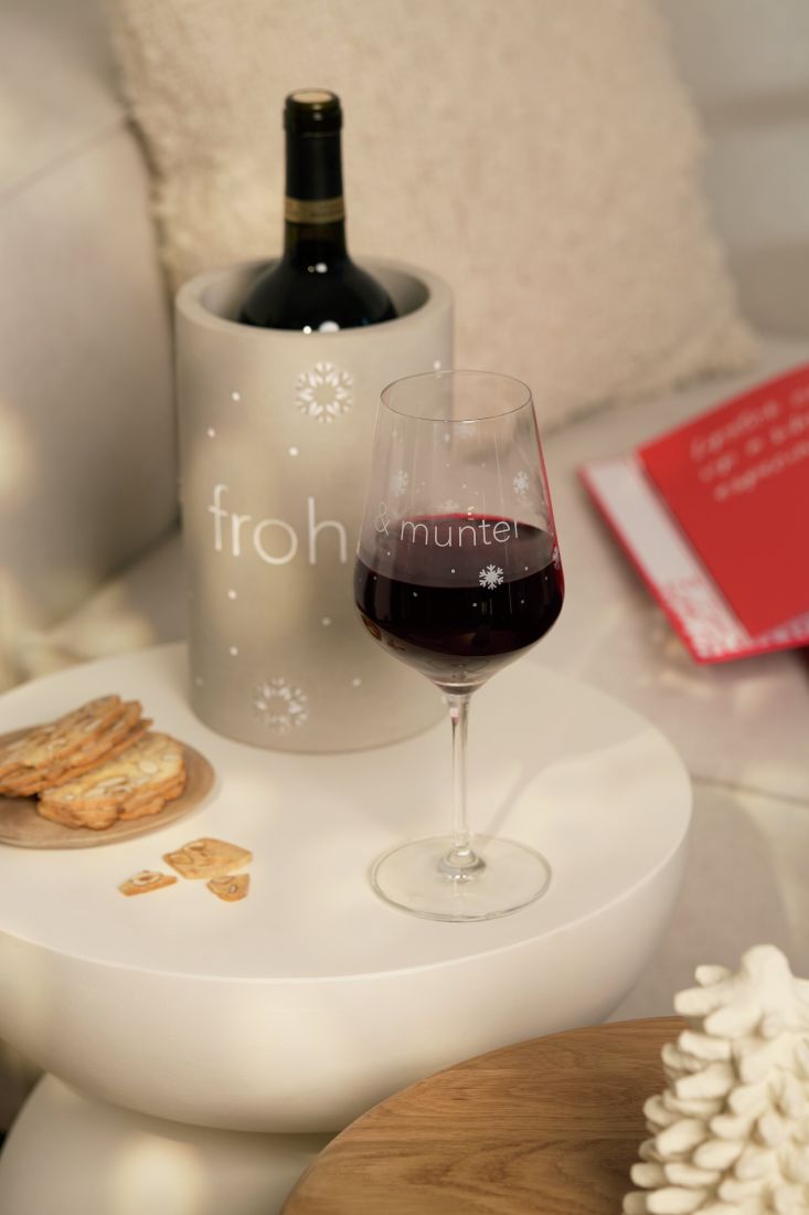 Wein, Weinglas, Rotwein, Kühlbehälter, Snacks