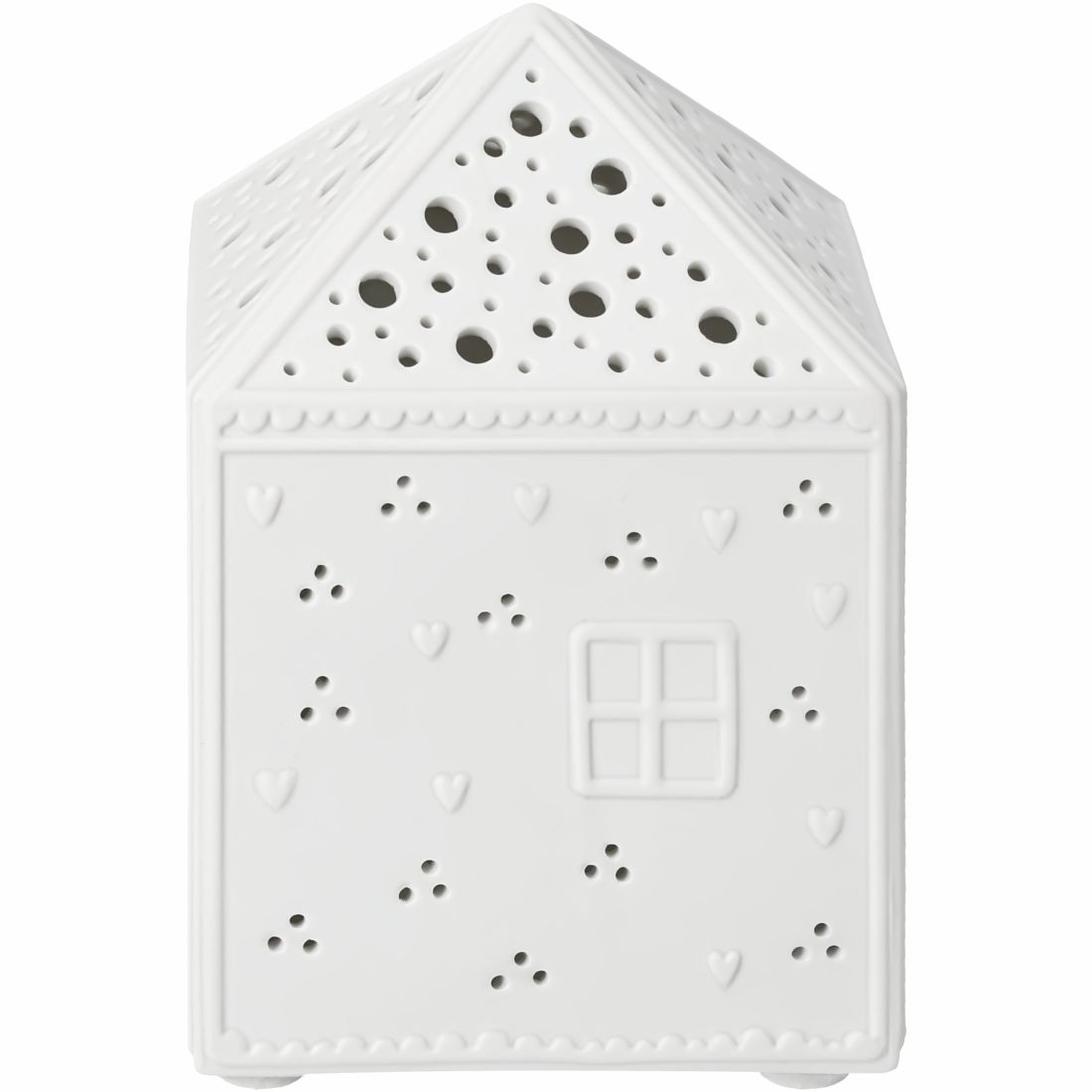 Porzellanhaus, Keramikhaus, Lochkunst, niedliches Muster, Dekorationsornament