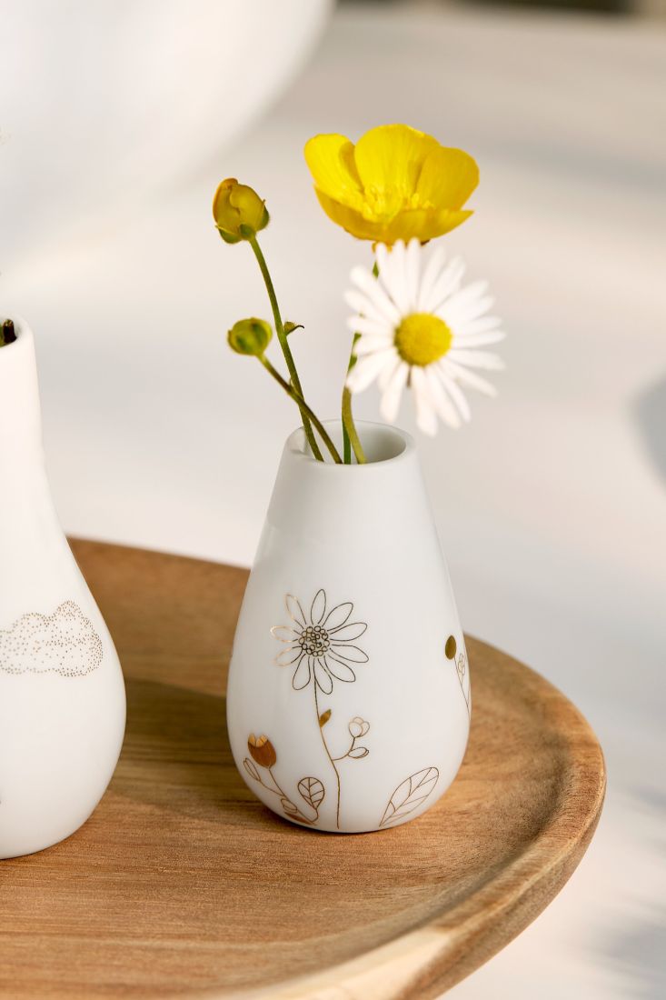 vase, porcelain, weiß, blumenmuster, keramik