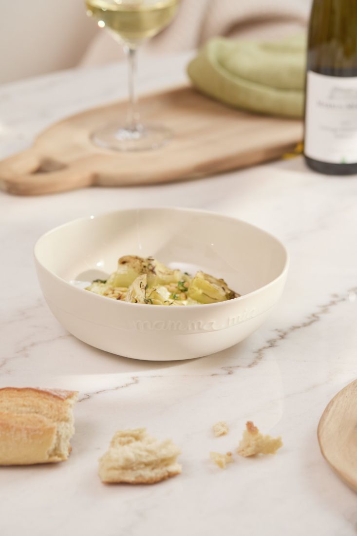 Präsentation des Essens, Schüssel, Mahlzeit, Gericht, Brot