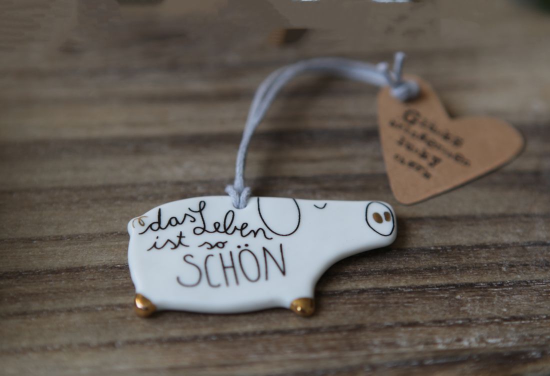 Glücksbringerchen "Das Leben ist so schön"