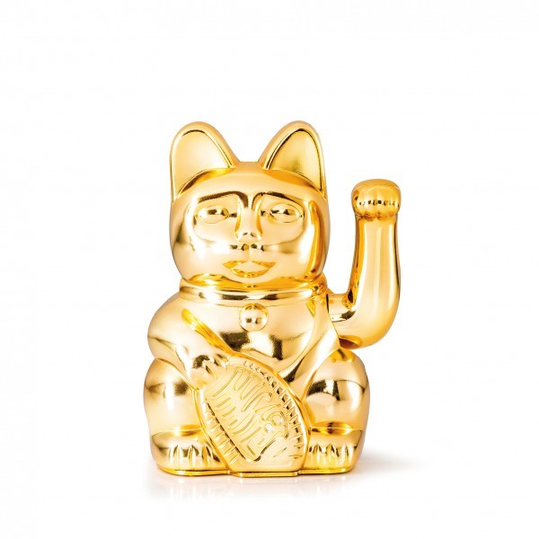 Lucky Cat Special / Winkekatze / gold