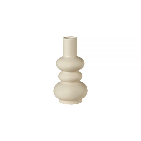 Vase, cream, 12 cm