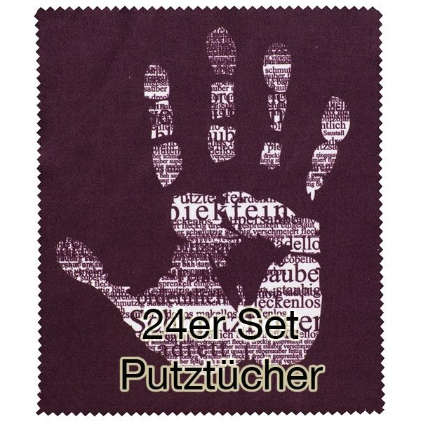 Putztuch "Hand" 24er Set