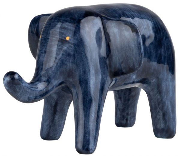 Tintenblau Glückstier - Elefant