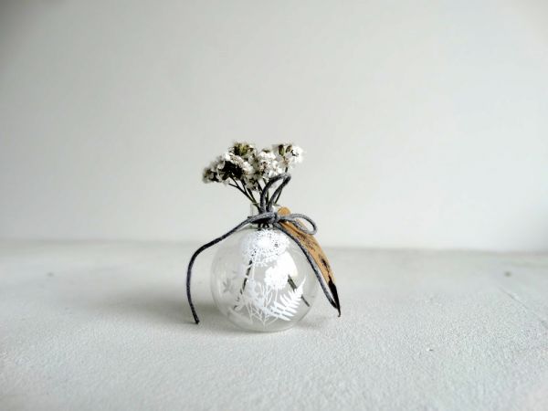 Mini Kugelvase - Blumen
