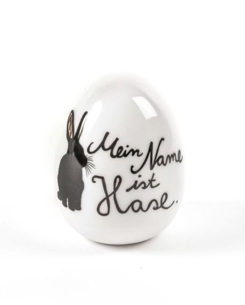 Eiervase "Mein Name ist Hase"