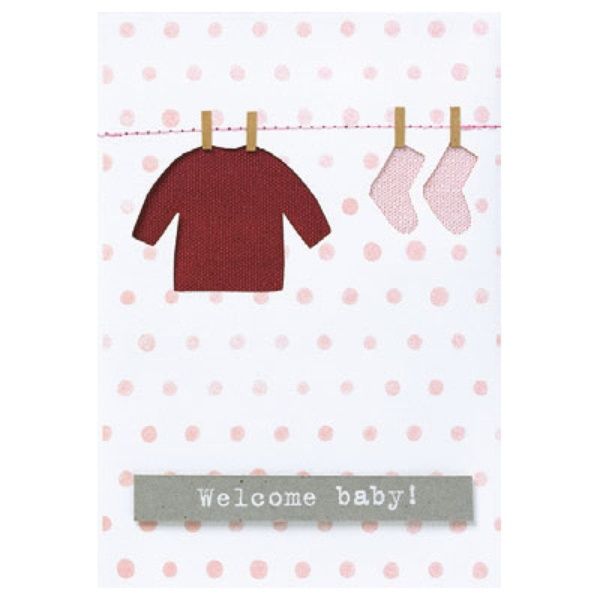 Baby Karte "Welcome Baby"