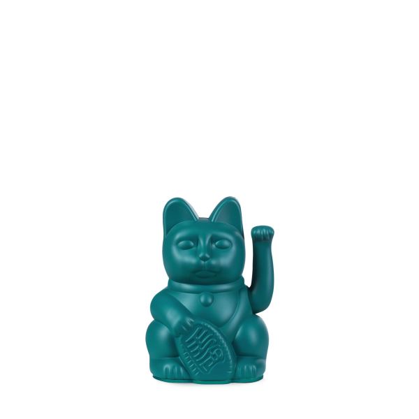 Mini Winkekatze "Lucky Cat Green"