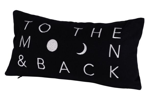 Mondnacht Traumkissen "To the moon & back"