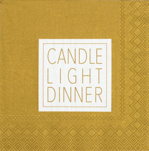 Serviette "Candlelight Dinner"