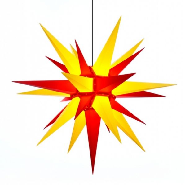 Weihnachtsstern für Außen, A13 130 cm, gelb-rot