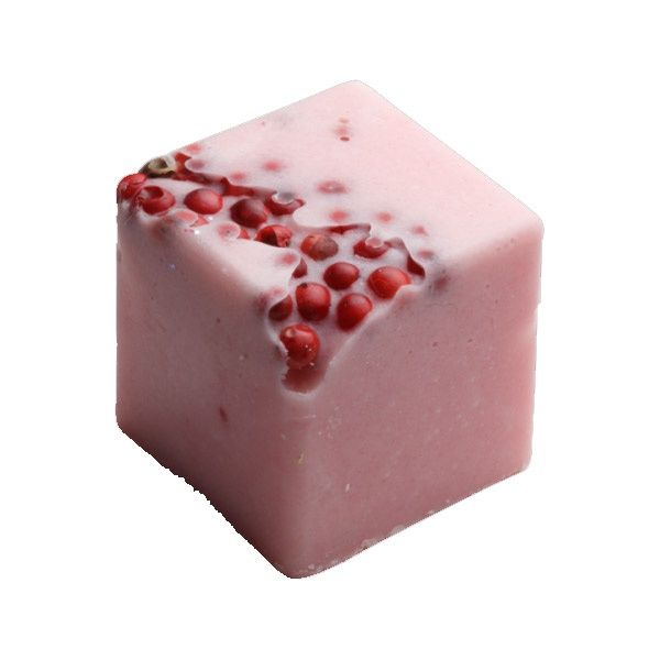 Badewürfel Rhabarber-Erdbeer