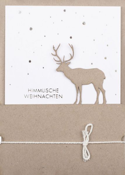 Winterkarte "Himmlische Weihnachten"