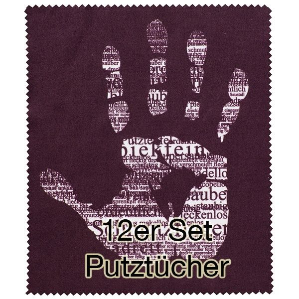 Putztuch "Hand" 12er Set