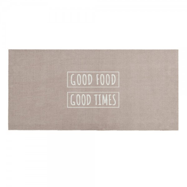 Küchenmatte &quot; Good food, good times&quot; 60 x 120 cm