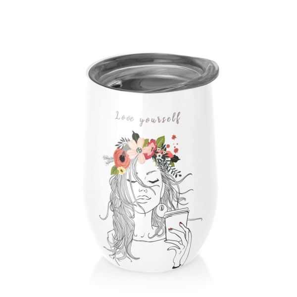 Thermobecher Bioloco Office Cup "Love Yourself"