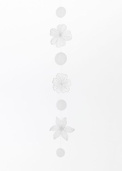 Silhouetten Blütenkette 116cm
