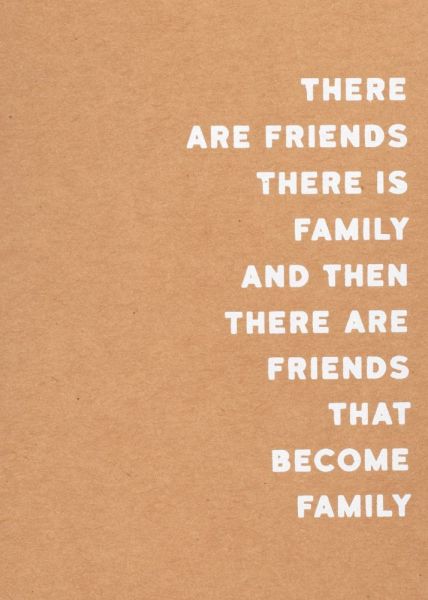 Freundschaftskarte "There are friends"