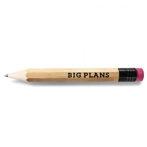 XXXL Bleistift Big Plans