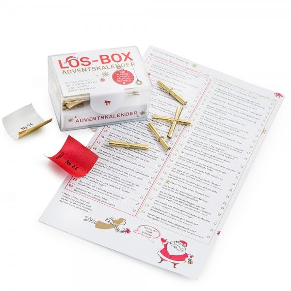 Los-Box "Adventskalender"