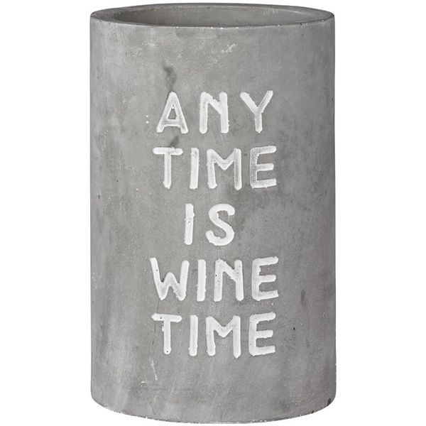 Vino Beton Weinkühler &quot;Any Time is Wine Time&quot;