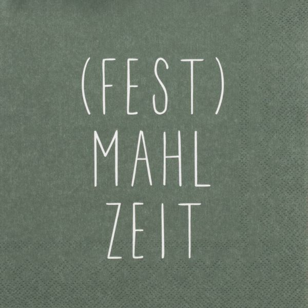Serviette "(Fest) Mahlzeit"