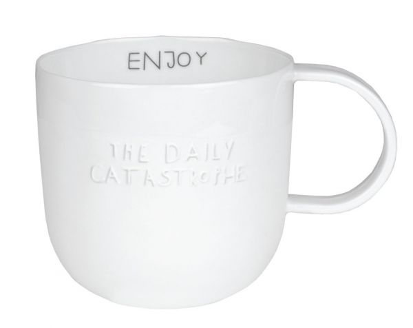 Guten Morgen. Tasse "Enjoy the daily"